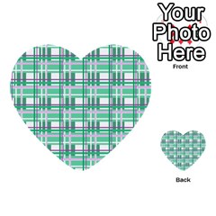 Green plaid pattern Multi Back 1