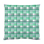 Green plaid pattern Standard Cushion Case (Two Sides)