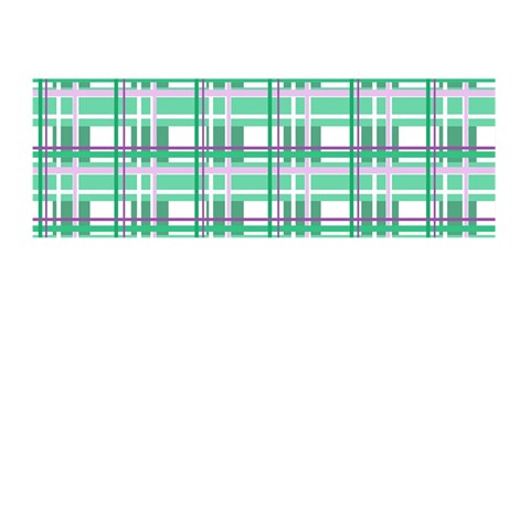 Green plaid pattern Memory Card Reader (Stick)  from ArtsNow.com Front