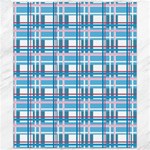 Blue plaid pattern Canvas 20  x 24  