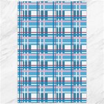 Blue plaid pattern Canvas 20  x 30  