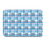 Blue plaid pattern Plate Mats