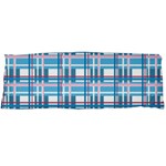 Blue plaid pattern Body Pillow Case (Dakimakura)