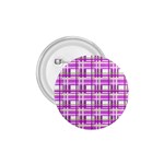 Purple plaid pattern 1.75  Buttons