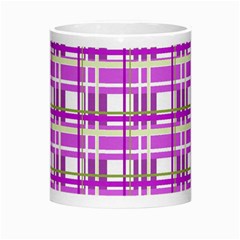 Purple plaid pattern Morph Mugs from ArtsNow.com Center