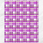 Purple plaid pattern Canvas 16  x 20  