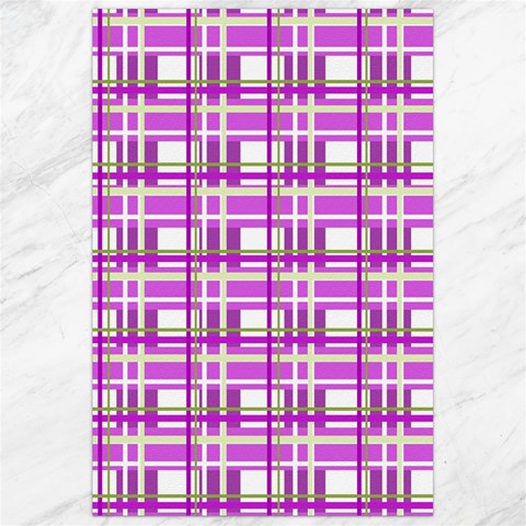 Purple plaid pattern Canvas 24  x 36  from ArtsNow.com 23.35 x34.74  Canvas - 1