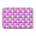 Purple plaid pattern Plate Mats