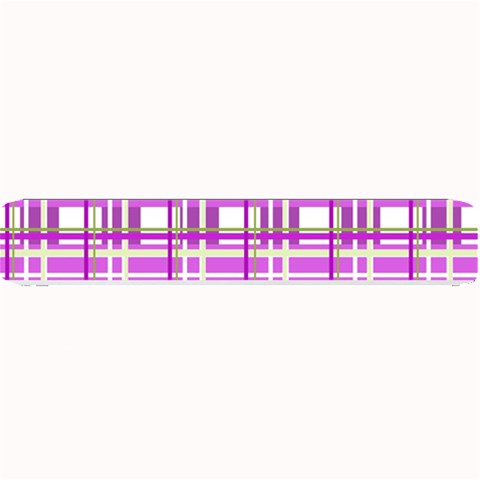 Purple plaid pattern Small Bar Mats from ArtsNow.com 24 x4  Bar Mat
