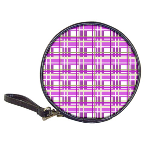 Purple plaid pattern Classic 20 Front