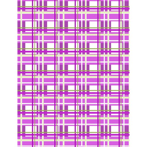 Purple plaid pattern Large Memo Pads from ArtsNow.com 4.125 x5.5  Memopad