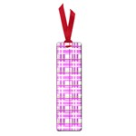 Purple plaid pattern Small Book Marks