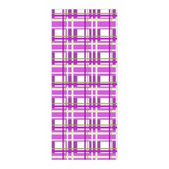 Purple plaid pattern Pleated Skirt from ArtsNow.com Front Pleats