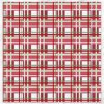 Red plaid pattern Canvas 12  x 12  