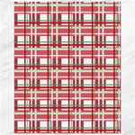 Red plaid pattern Canvas 16  x 20  