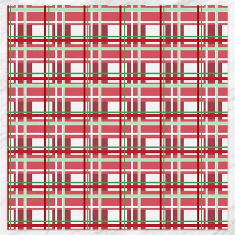 Red plaid pattern Canvas 20  x 20   from ArtsNow.com 19 x19.27  Canvas - 1