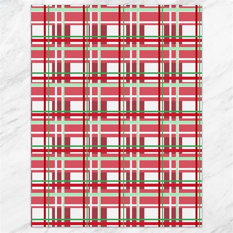 Red plaid pattern Canvas 18  x 24   from ArtsNow.com 17.8 x23.08  Canvas - 1