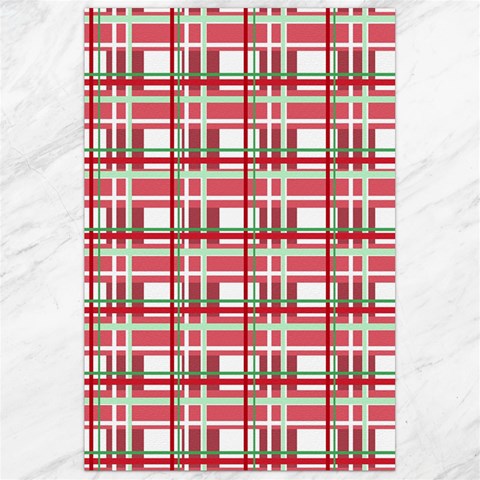 Red plaid pattern Canvas 24  x 36  from ArtsNow.com 23.35 x34.74  Canvas - 1