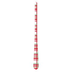 Red plaid pattern Neckties (Two Side)  from ArtsNow.com Front