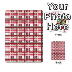 Red plaid pattern Multi Front 1