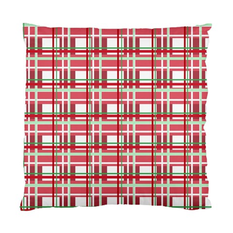 Red plaid pattern Standard Cushion Case (Two Sides) from ArtsNow.com Front