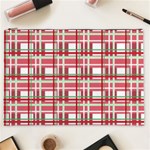 Red plaid pattern Cosmetic Bag (XXL) 