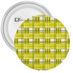 Yellow plaid pattern 3  Buttons