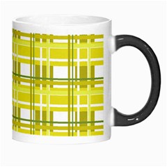 Yellow plaid pattern Morph Mugs from ArtsNow.com Right