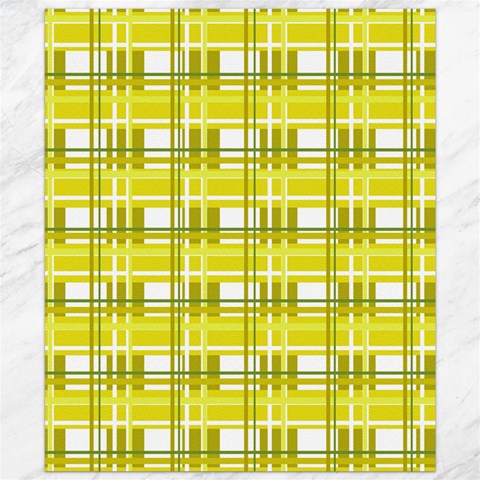Yellow plaid pattern Canvas 20  x 24   from ArtsNow.com 19.57 x23.15  Canvas - 1