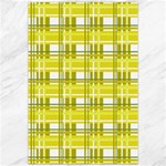 Yellow plaid pattern Canvas 20  x 30  