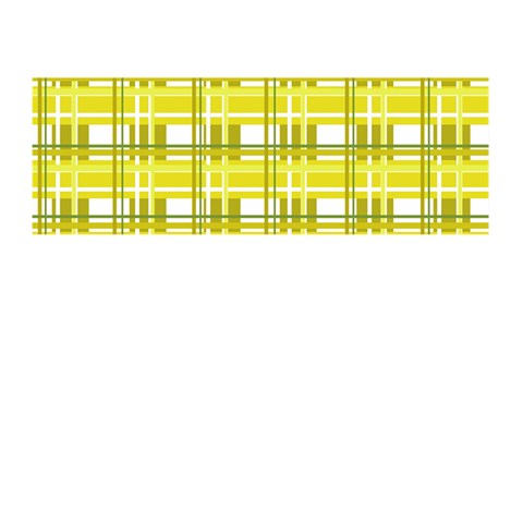 Yellow plaid pattern Memory Card Reader (Stick)  from ArtsNow.com Front