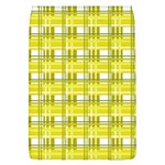 Yellow plaid pattern Flap Covers (L) 