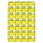 Yellow plaid pattern Flap Covers (S) 
