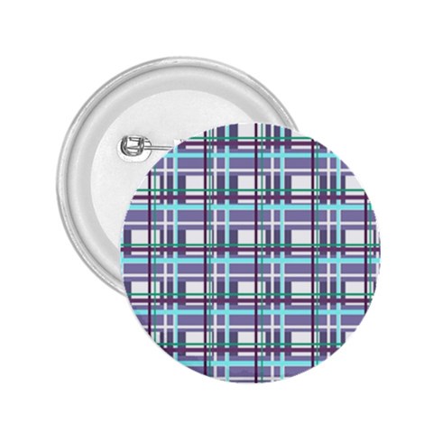 Decorative plaid pattern 2.25  Buttons from ArtsNow.com Front