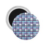 Decorative plaid pattern 2.25  Magnets