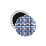 Decorative plaid pattern 1.75  Magnets