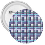 Decorative plaid pattern 3  Buttons