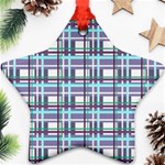 Decorative plaid pattern Ornament (Star) 