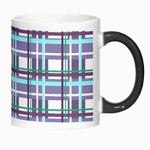 Decorative plaid pattern Morph Mugs from ArtsNow.com Right
