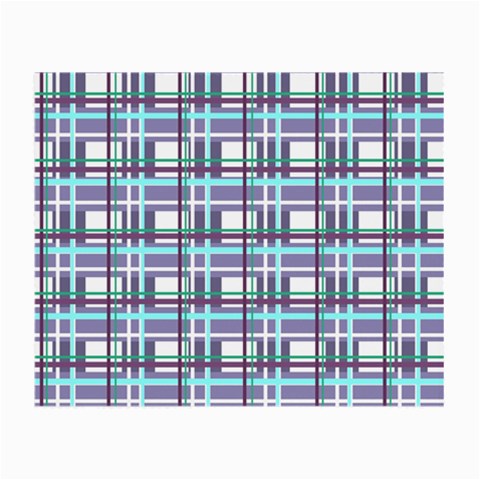 Decorative plaid pattern Small Glasses Cloth from ArtsNow.com Front