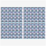 Decorative plaid pattern Belt Buckles