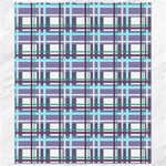 Decorative plaid pattern Canvas 8  x 10 