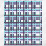 Decorative plaid pattern Canvas 20  x 24  