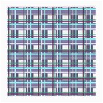 Decorative plaid pattern Medium Glasses Cloth