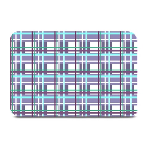 Decorative plaid pattern Plate Mats from ArtsNow.com 18 x12  Plate Mat