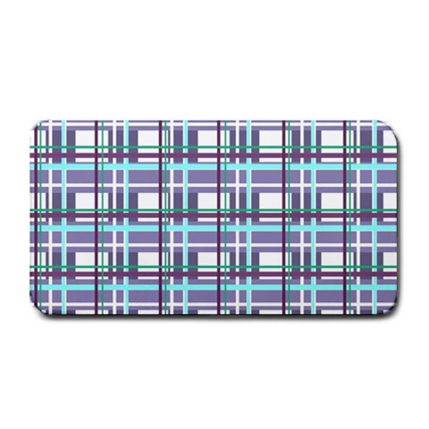 Decorative plaid pattern Medium Bar Mats from ArtsNow.com 16 x8.5  Bar Mat