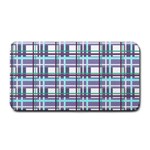 Decorative plaid pattern Medium Bar Mats