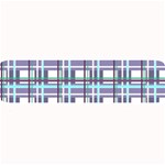 Decorative plaid pattern Large Bar Mats