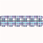 Decorative plaid pattern Large Bar Mats