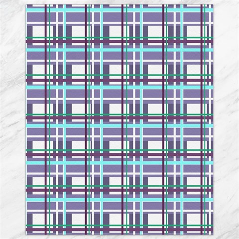 Decorative plaid pattern Canvas 11  x 14   from ArtsNow.com 10.95 x13.48  Canvas - 1